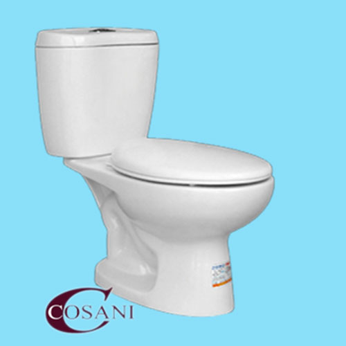 Bàn cầu Cosani 2 khối xả nhấn RI502E Bàn cầu Cosani 2 khối xả nhấn RI502E