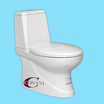 Bàn cầu Cosani 2 khối xả nhấn RI512E Bàn cầu Cosani 2 khối xả nhấn RI512E