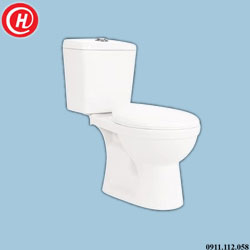 Bồn cầu 2 khối Hảo Cảnh V09 (nắp thường)