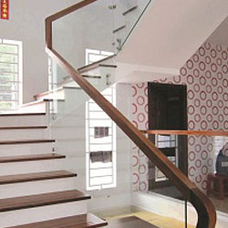 Cầu thang kính 64002 