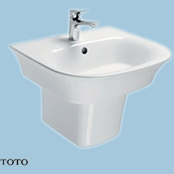 Chậu rửa Lavabo TOTO LW196K/LW196HFK