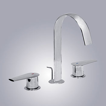 Vòi chậu lavabo nóng lạnh inax LFV-7100B