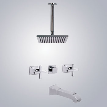 Vòi sen tắm âm tường inax BFV-81SEC Vòi sen tắm âm tường inax BFV-81SEC