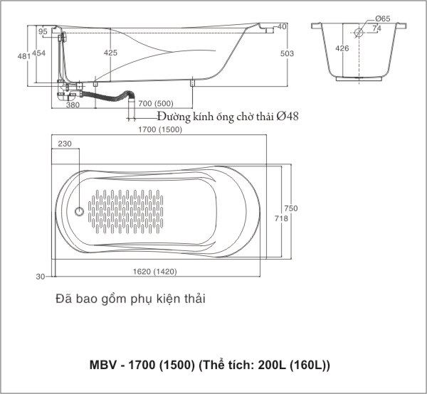 Ban ve ky thuat Inax-MBV-1700