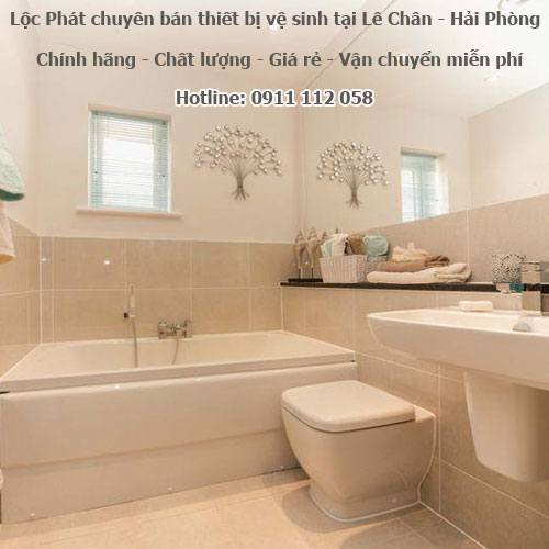 Ban thiet bi ve sinh tai Le Chan Hai Phong