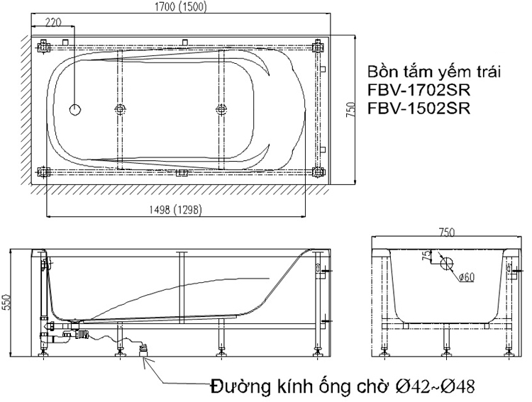 Ban ve bon tam FBV 1502SR