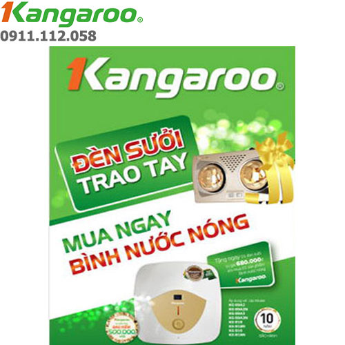 Binh nuoc nong Kangaroo khuyen mai