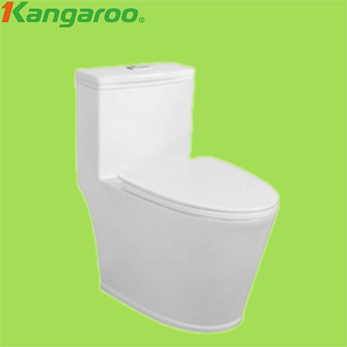 Bồn cầu một khối Kangaoo KG6101 Bon cau mot khoi Kangaroo KG6101 chinh hang