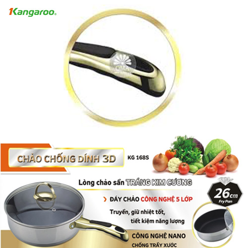 Thiết kế tay chống nóng đẹp mắt Tay cam chao chong dinh KG168S