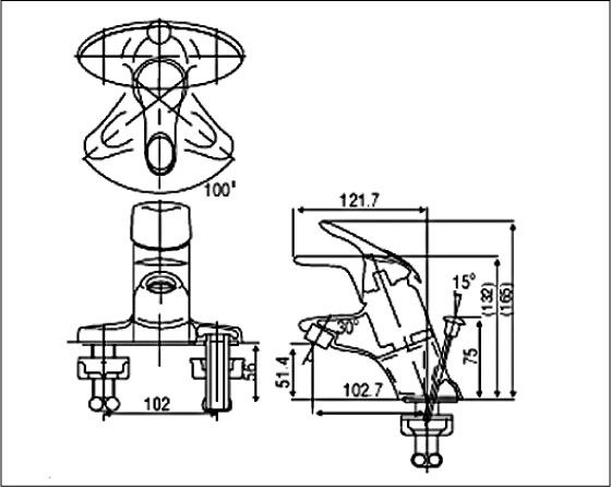 Voi chau Inax LFV-101S