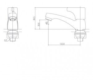 Voi chau lavabo Inax LFV-13B