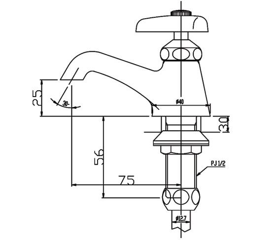 Bán vòi rửa chậu Lavabo LFV-1 giá rẻ