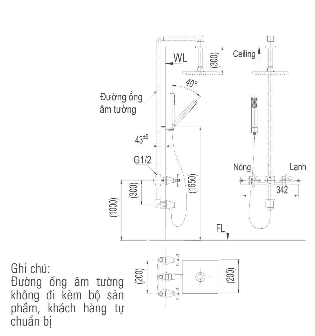 voi sen tam nong lanh inax bfv81sehc